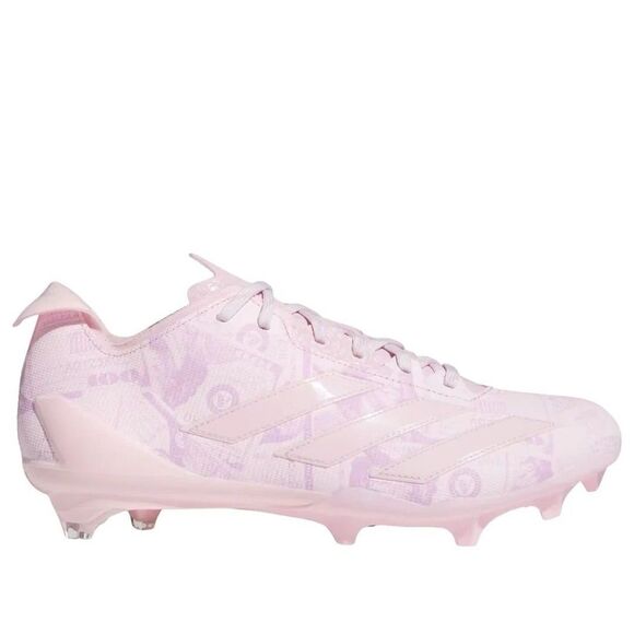 Size 9 Adidas Adizero Electric II Currency Pink Mens Football Cleats JQ6683 main image 5